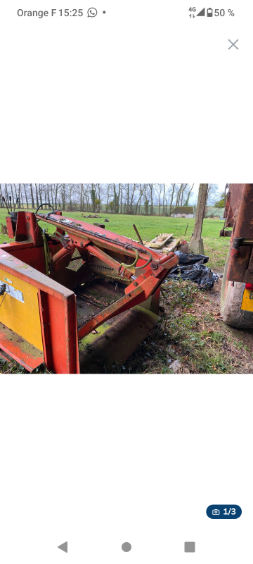 Achat d'une desileuse pour 400€